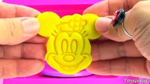 Bébé les couleurs Apprendre magique micro onde souris formes jouet avec Minnie Twozies playdoh surpr