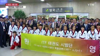 [단독] 대한항공 타고 온 北 시범단...정부, 3년 만에 체류비 지원 / YTN