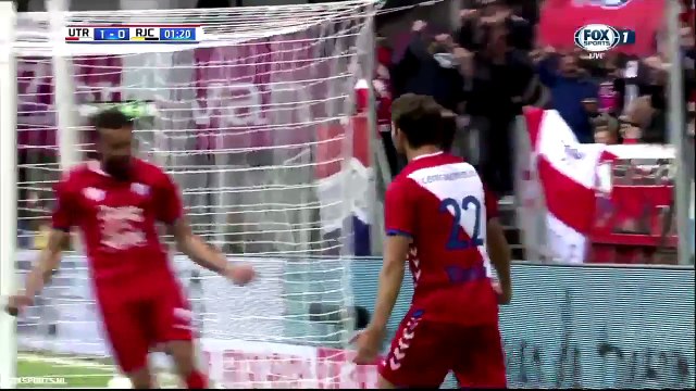 Assist Zakaria Labyad - FC Utrecht 1 - 0 Roda JC Kerkrade 10/09/2017