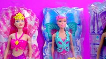 Muñecas Vestido fácil hada cuento de hadas Sirena princesa juguete hasta vídeo 3 barbie cookieswirlc unbox