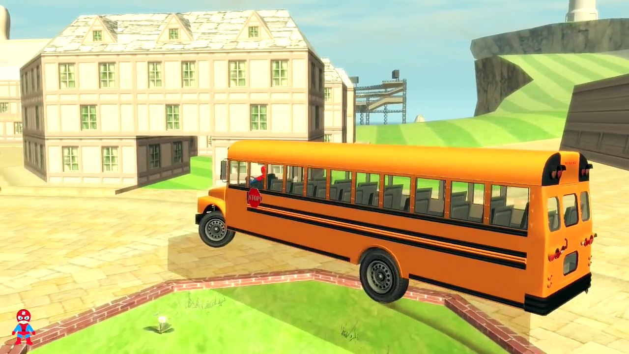 Spiderman Wheels on the Bus and Other Nursery Rhymes A+SuperheroSchool