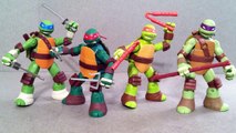 Battle Shell Leonardo and Raphael TMNT Nickelodeon Teenage Mutant Ninja Turtles Action Figure Review