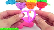 Fun with Play Doh Smiley Face Lollipops and Beach Theme Cookie Cutters Creative for Kids