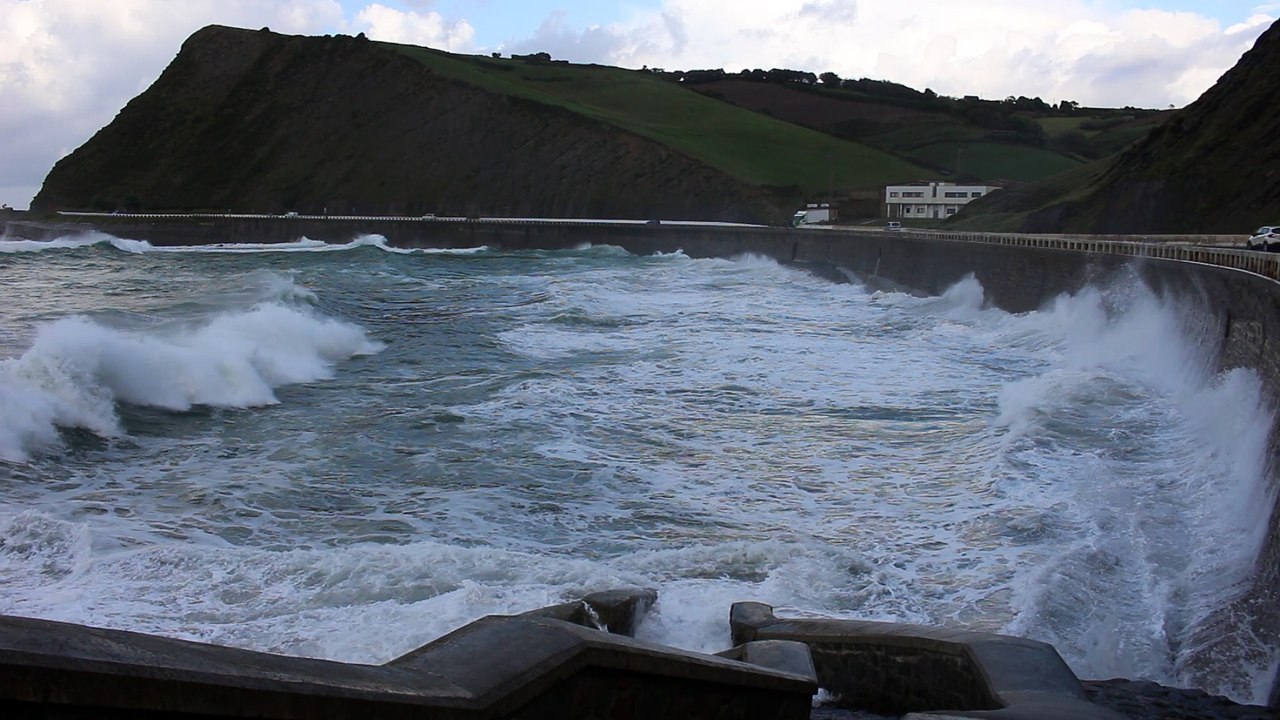 Tempête d'océan