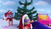Paw Patrol Skye Chase and TMNT Donatello Baby Dolls Decorate Christmas Tree Knocking it Ov