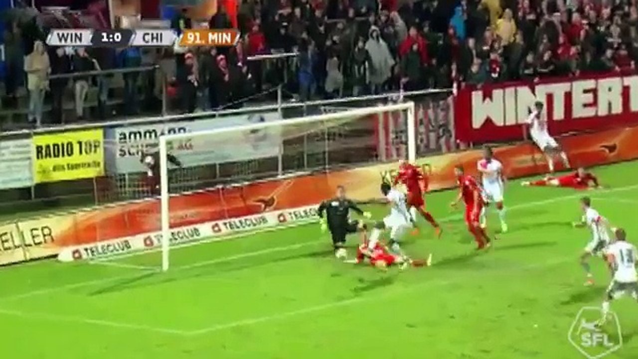 Winterthur 1:1 Chiasso (Swiss Challenge League  9.  September 2017)