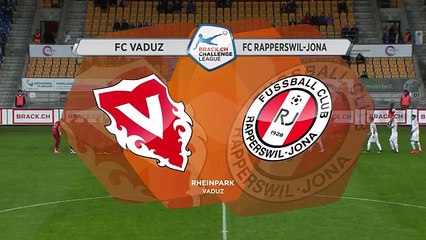 FC Vaduz 2:2 Rapperswil-Jona  (Swiss Challenge League  9.  September 2017)