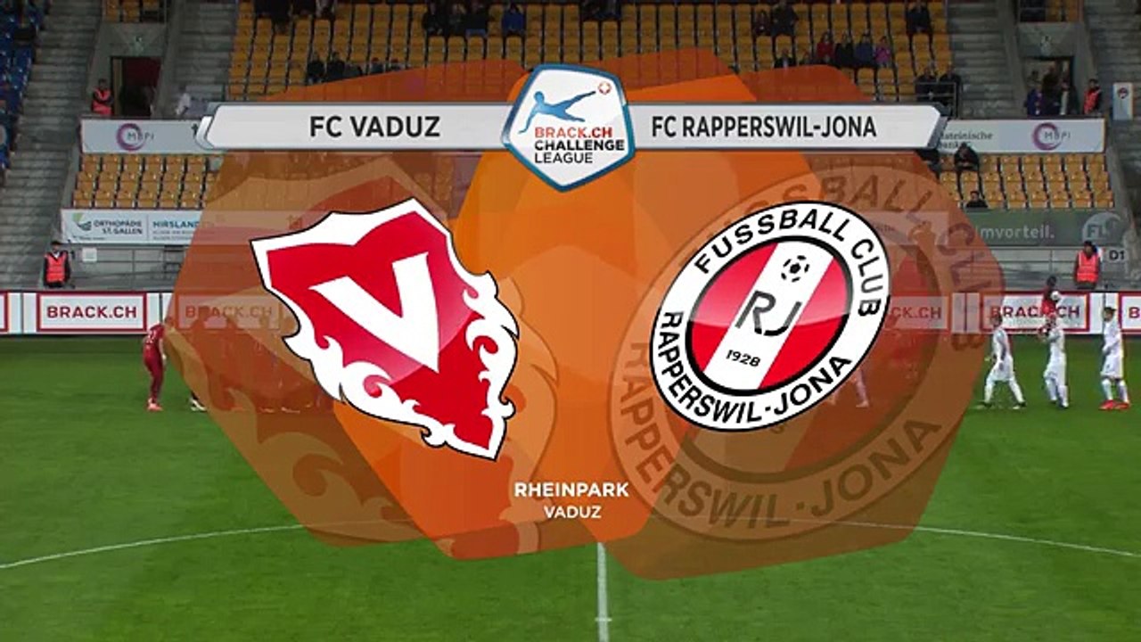 FC Vaduz 2:2 Rapperswil-Jona  (Swiss Challenge League  9.  September 2017)