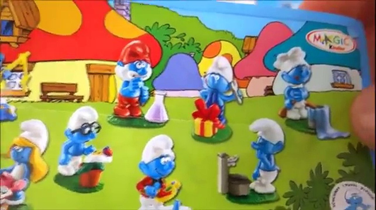 The Smurfs 2 Kinder Surprise Eggs
