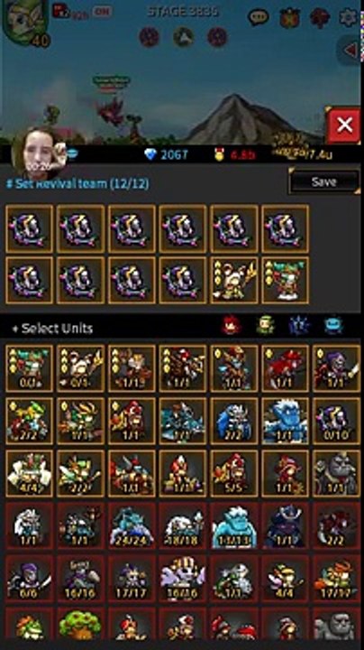 Endless Frontier, team building guide and what suport units to use for faster runs