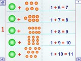Niños para Ejemplos deciden en la adición 3 2 = 5 matemáticas alegre desarrollo temprano del Ejemplo 3