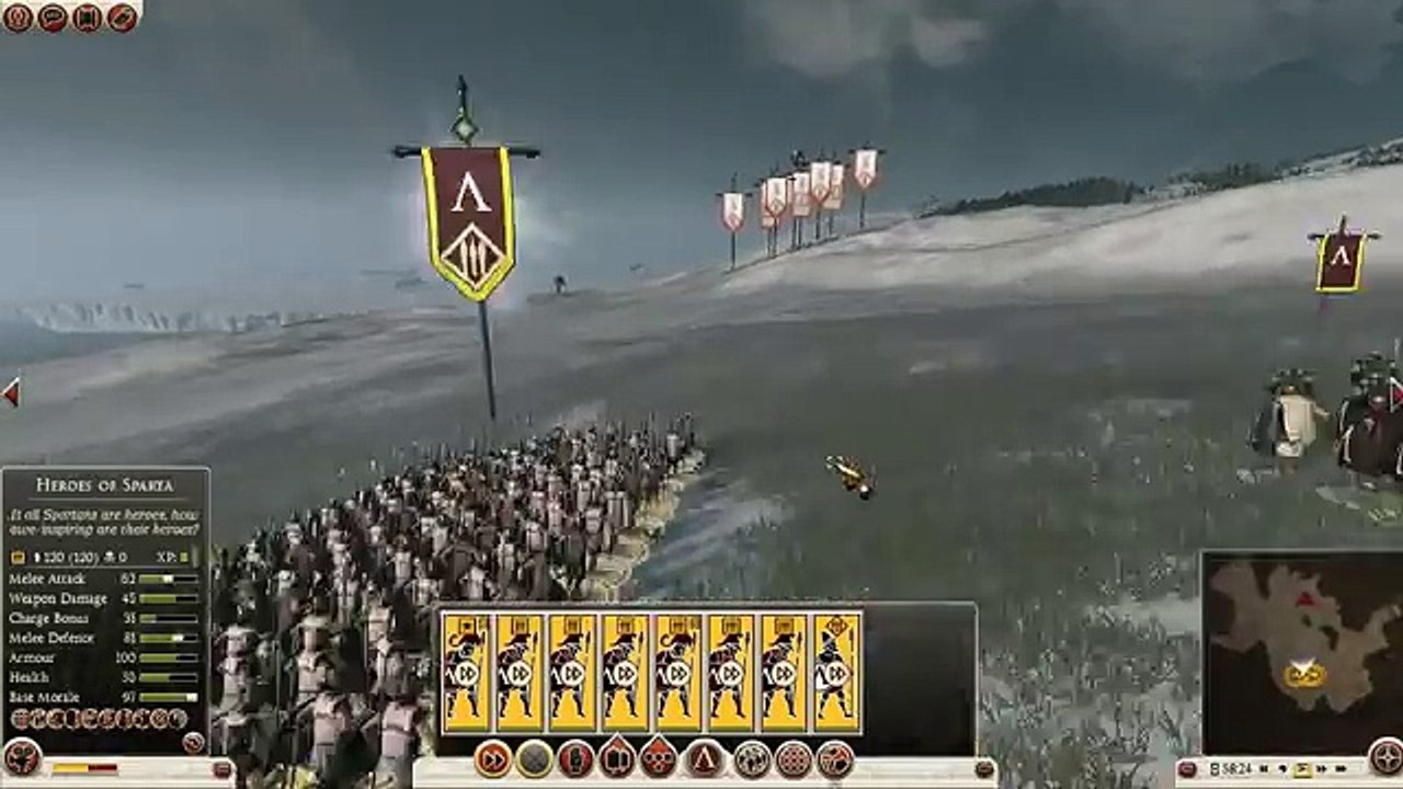 Africain éléphants puissant spartiate lanciers le le le le la contre guerre Total rome 2