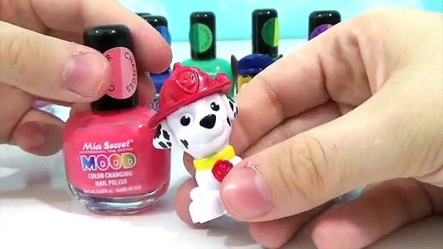 Скай и Эверест лапа патруль Цвет изменения Сделай сам поделки настроение гвоздь полировка ремесло деят