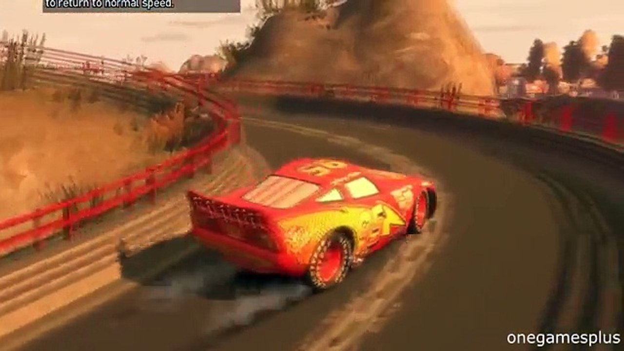 Continue Lightning McQueen car race of location Stunt Speedway Park game GTA IV by onegame