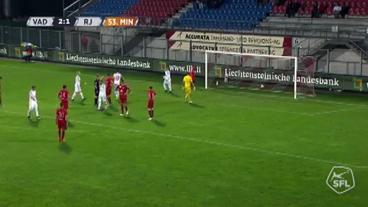 FC Vaduz 2:2 Rapperswil-Jona  (Swiss Challenge League  9.  September 2017)