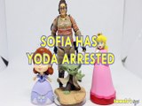 SOFIA HAS YODA ARRESTED TOYS PLAY SOFIA THE FIRST PEACH SUPER MARIO ABBY YATES GHOST BUSTERS , DISNEY , JUNIOR , STAR WA