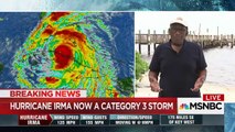 Hurricane Irma Now a Category 3, Could 'Re-Engergize' to Category 4 | MSNBC