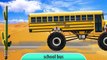 Street Vehicles Names for Kids. Cars and Trucks. School bus Tow truck Fire truck Garbage t