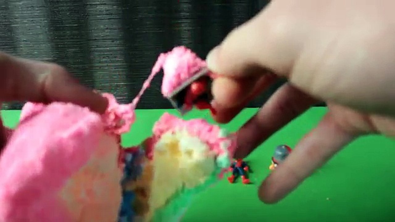 18 Surprise Eggs Spiderman Disney Princess Hello Kitty Shopkins SpongeBob Angry Birds My L