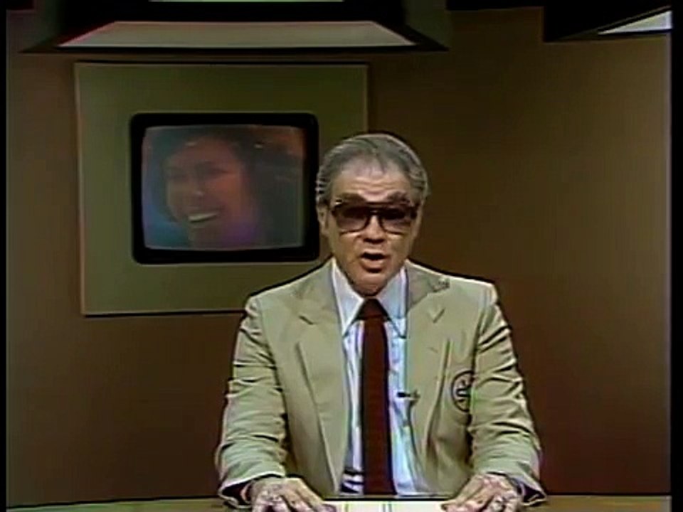 Noticentro - A morte cantora Elis Regina (SBT 1982)