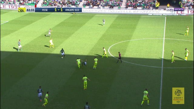 FOOTBALL: Ligue 1: St Etienne 1-1 Angers