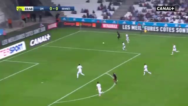Wahbi Khazri Goal HD - Marseille 0 - 1 Rennes - 10.09.2017