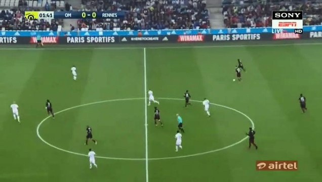 Wahbi Khazri GOAL HD - Marseille 0-1 Rennes 10.09.2017