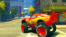 Spider man Lightning McQueen Disney cars Tror and Dinoco King 43