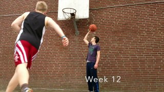57 White Kid Dunks After 6 Months Of Training