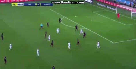 Banjamin Bourigeaud GOAL - Marseille 0-2 Rennes  10.09.2017