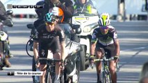 GPCQM 2017 - MTL - La tête, les poursuivants et le peloton se croisent.