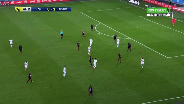 Benjamin Bourigeaud Super Goal HD - Marseille 0-2 Rennes 10.09.2017