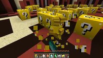 Minecraft: LUCKY BLOCK MOD (EPIC PRIZES AND HORRIBLE DEATHS!) Mod Showcase