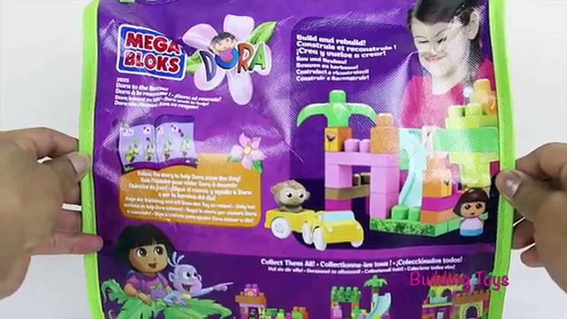 Dora the Explorer to The Rescue Mega Bloks Playset with Play-Doh Animal  Shapes! - video Dailymotion