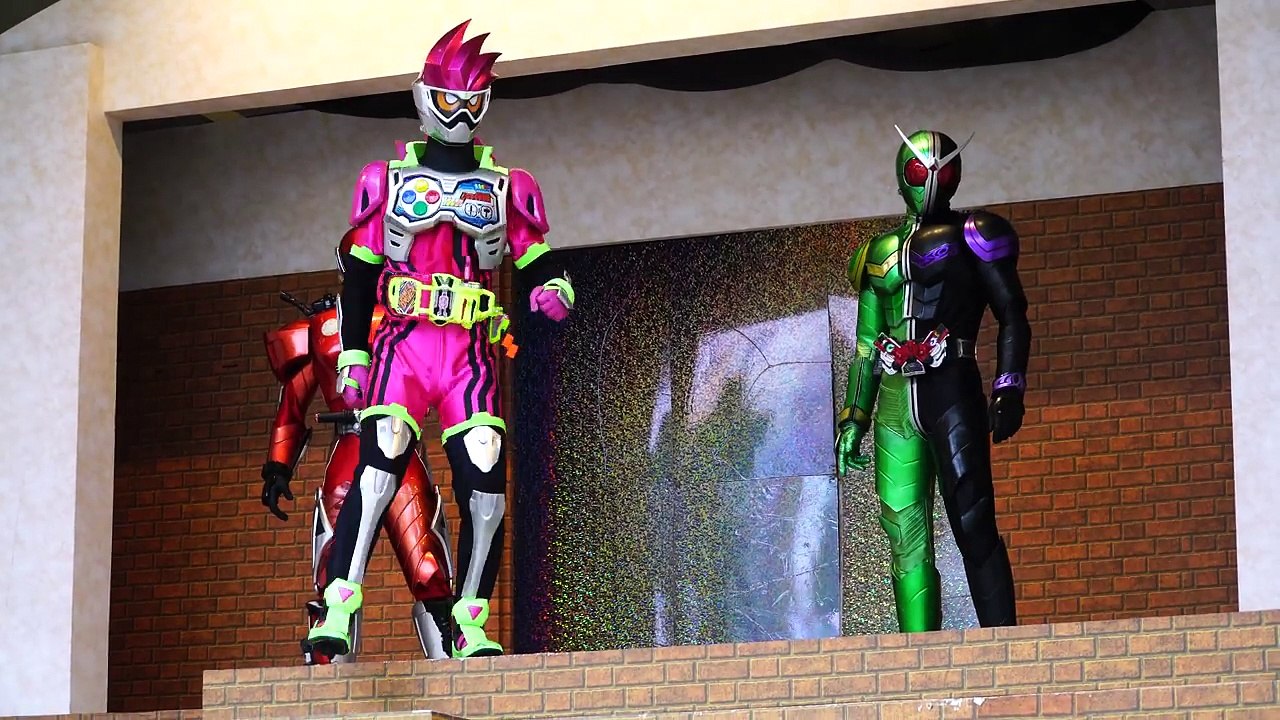 【仮面ライダーエグゼイド】 スペシャルショー 第2話 仮面ライダーWファングジョーカー サイク...