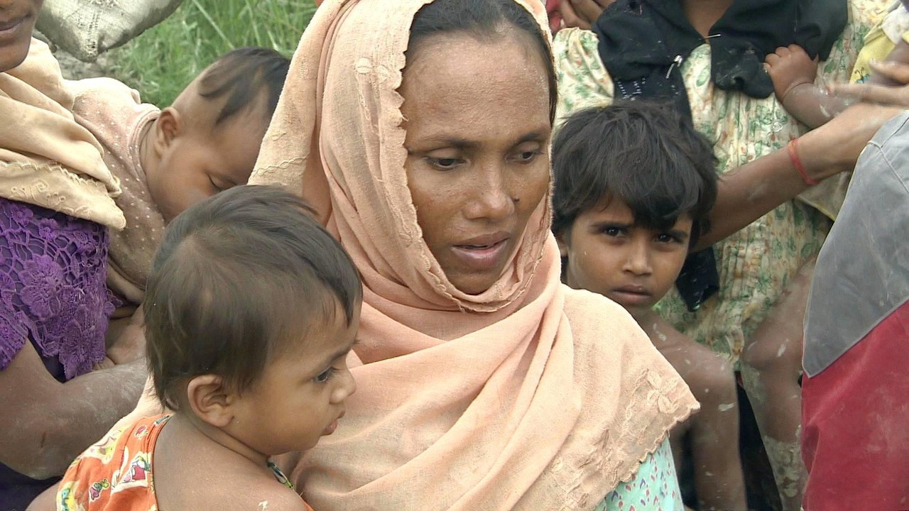 Rohingya families torn apart by Myanmar crisis