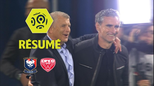 SM Caen - Dijon FCO (2-1) - Résumé - (SMC-DFCO) / 2017-18