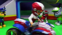 PAW PATROL Nickelodeon Everest   Chase Help Santa Clause and Rudolph Toys Video Parody