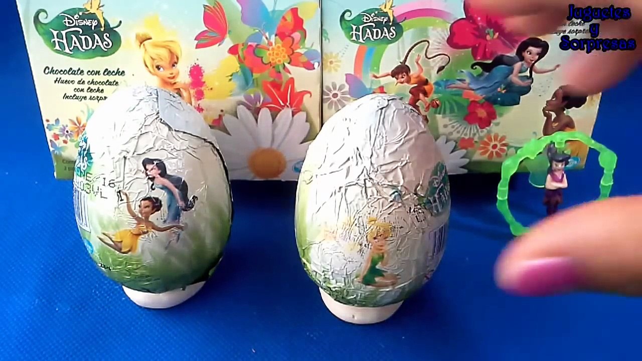 Huevos Sorpresa Hadas de Disney en español | JuguetesYSorpresas