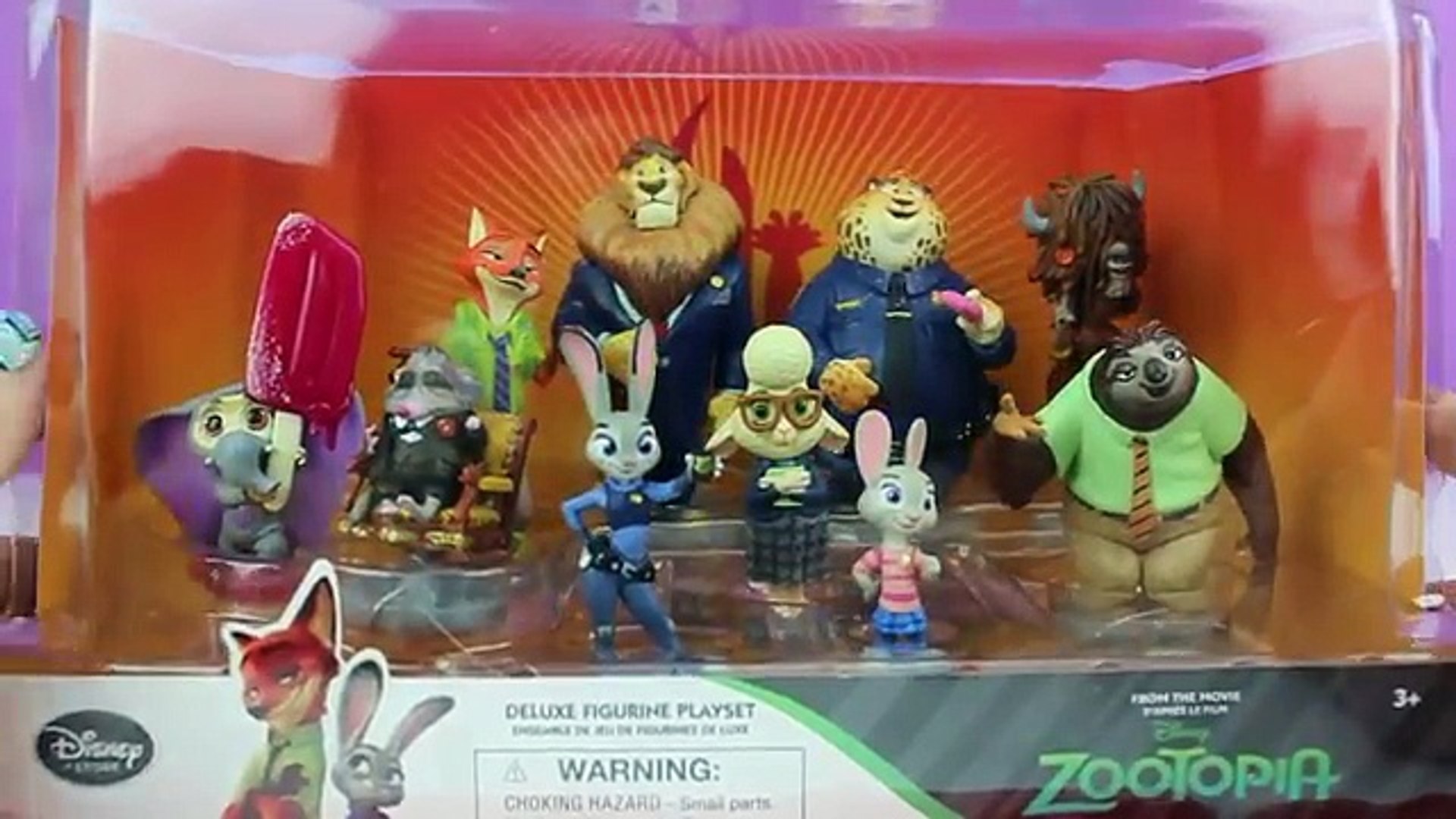 Disney Zootopia Toy Figures · Disney Store · Deluxe Figurine