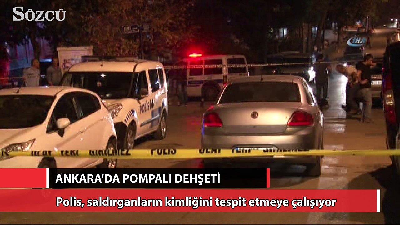 Başkent’te pompalı dehşeti