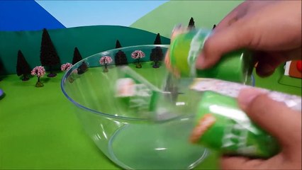 アンパンマン アニメ❤おもちゃ スライムの中から脱出！Anpanman Toys Animation