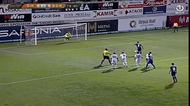 NK Široki Brijeg - FK Borac / 2:0 Ćabraja (p)