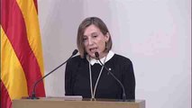 Forcadell elogia la labor 