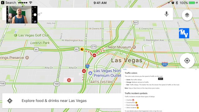 How-to see real time traffic using google maps