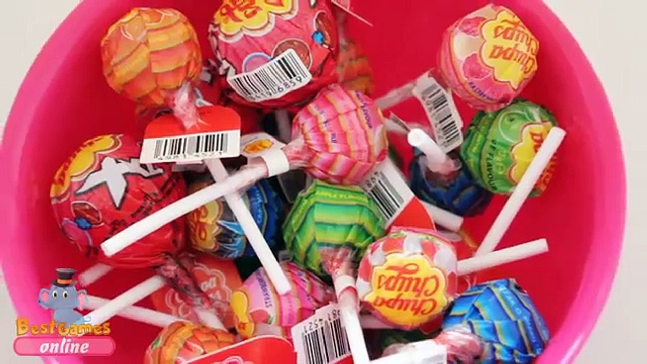 Learn Colours and to Count With Candy Chupa Chups! Fun Learning Contest! Lesson 1