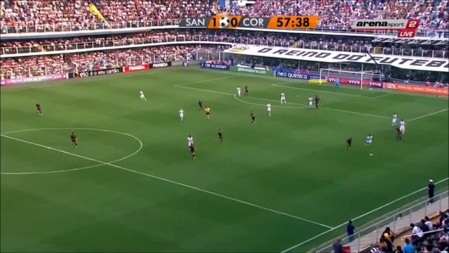 1-0 Lucas Lima Goal Brazil Série A - 10.09.2017 Santos 1-0 Corinthians