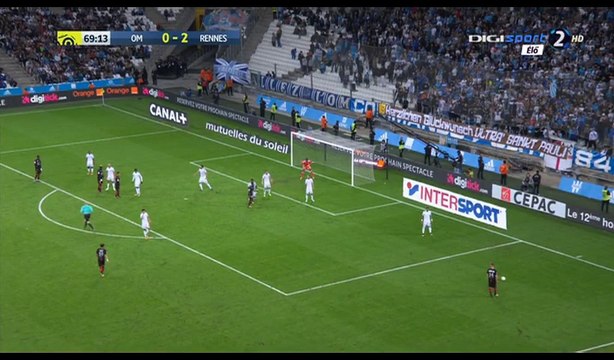 Joris Gnagnon Goal HD - Marseille 0-3 Rennes - 10.09.2017
