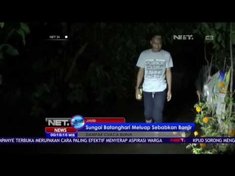 Sungai Batanghari Meluap, Puluhan Rumah Terendam Banjir - NET24