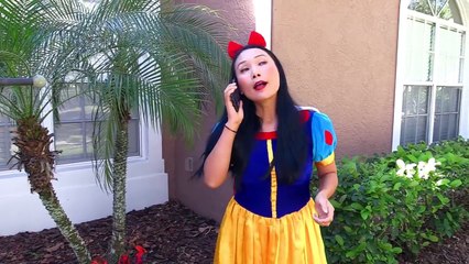 Frozen Elsa Stuck in iPhone w/ Elsa Baby, Snow white, Catwoman, Wonder Woman